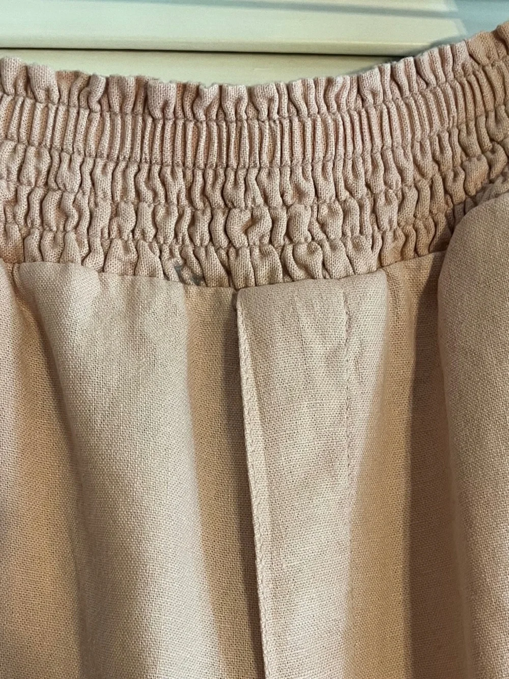 Gap Mauve Pink Linen Rayon 3.5